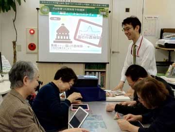 毎週金曜の脳トレの様子